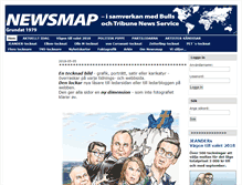Tablet Screenshot of newsmap.se
